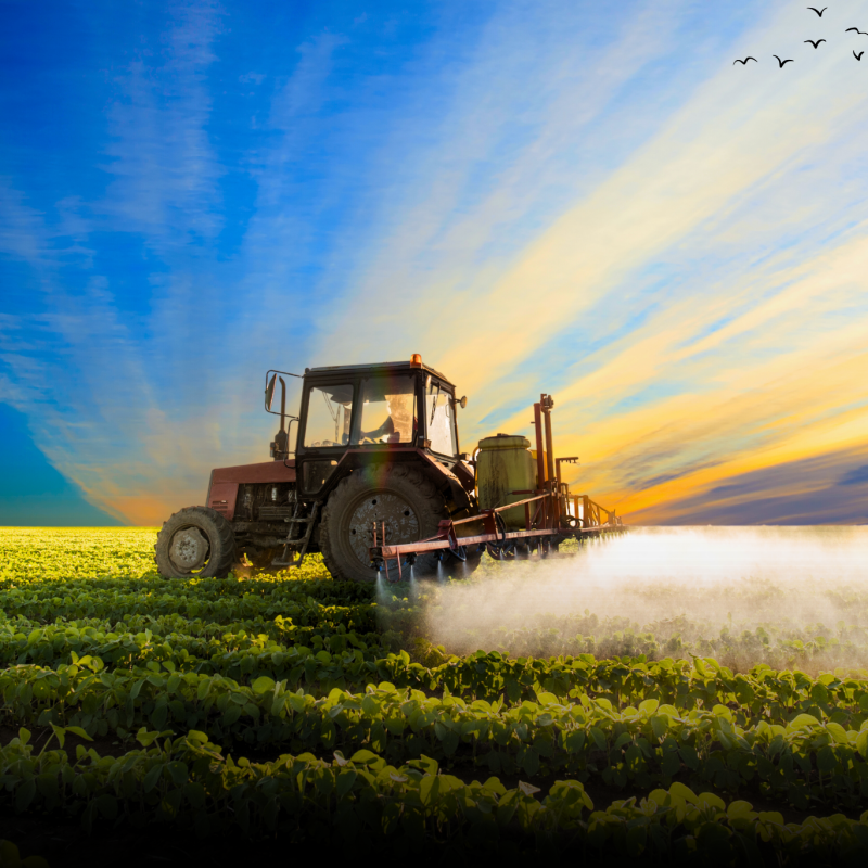 Blue Green Professional Farming Agriculture Poster (1)